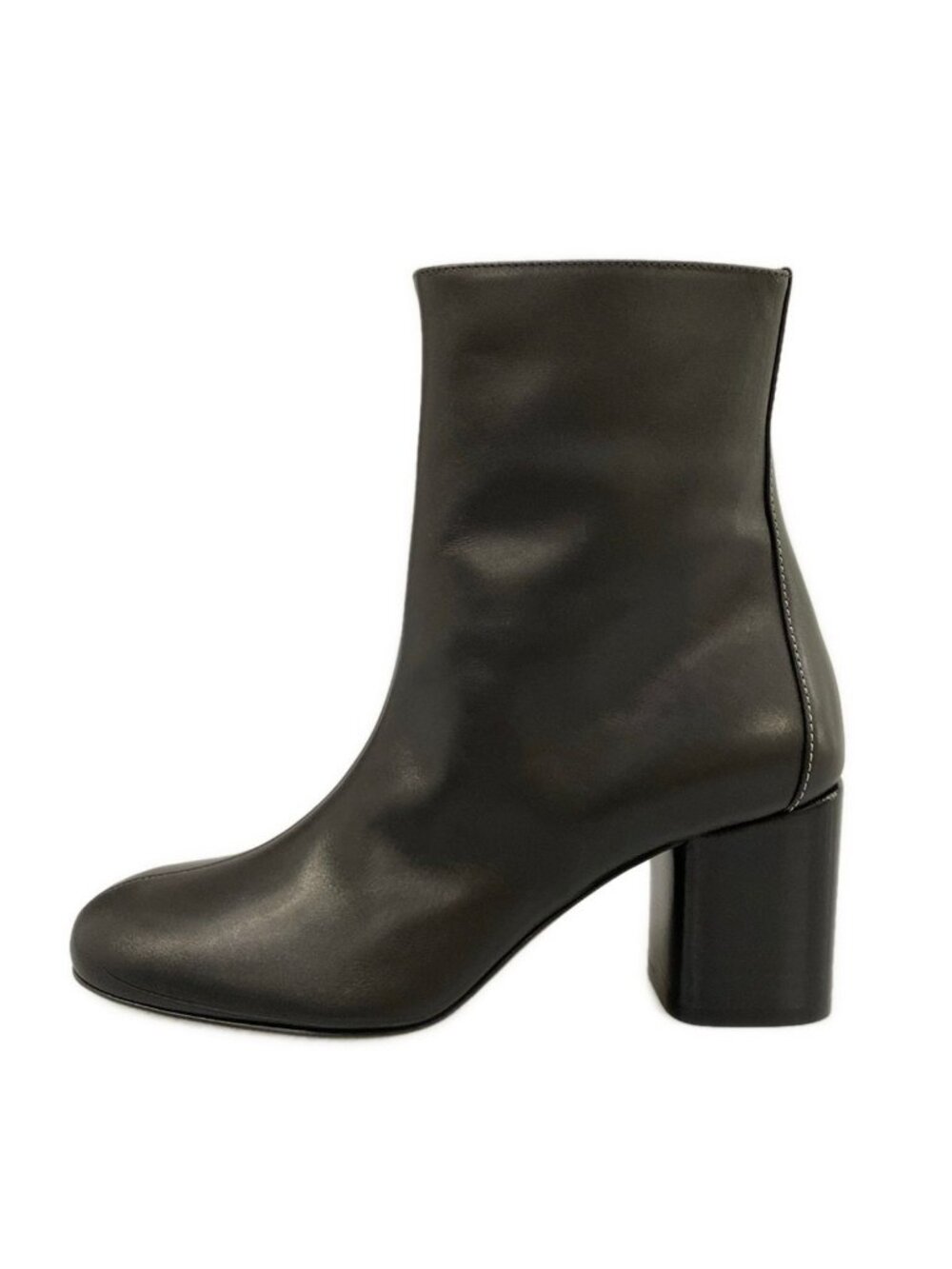 Hermes Short Boots Ricol Black Leather 37